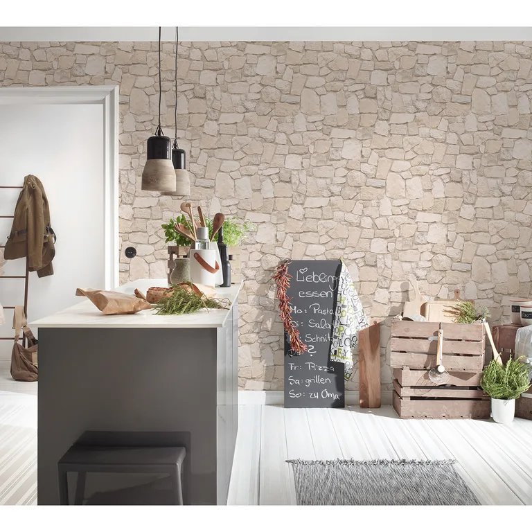 AS Creation Morris wallpaper, color Beige, SKU AS692429