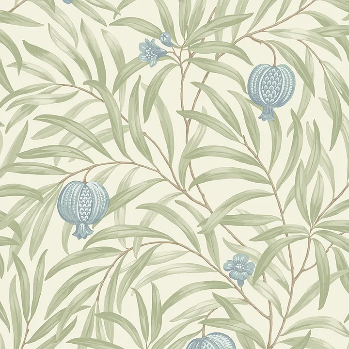 Belgravia Decor Elena wallpaper, color Blue, SKU BG9611