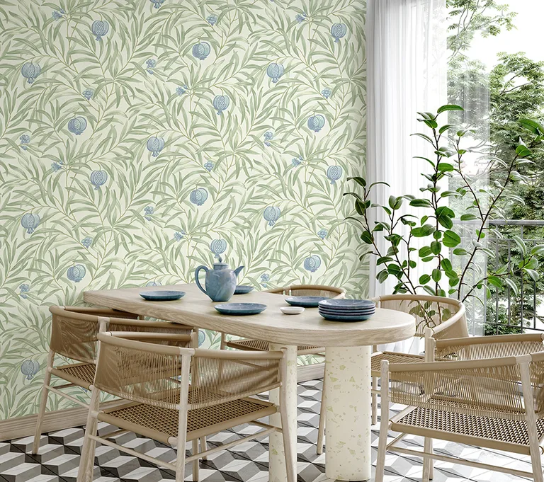 Belgravia Decor Elena wallpaper, color Blue, SKU BG9611