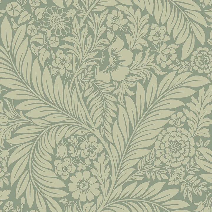 Belgravia Decor Florence wallpaper, color Green, SKU BG720