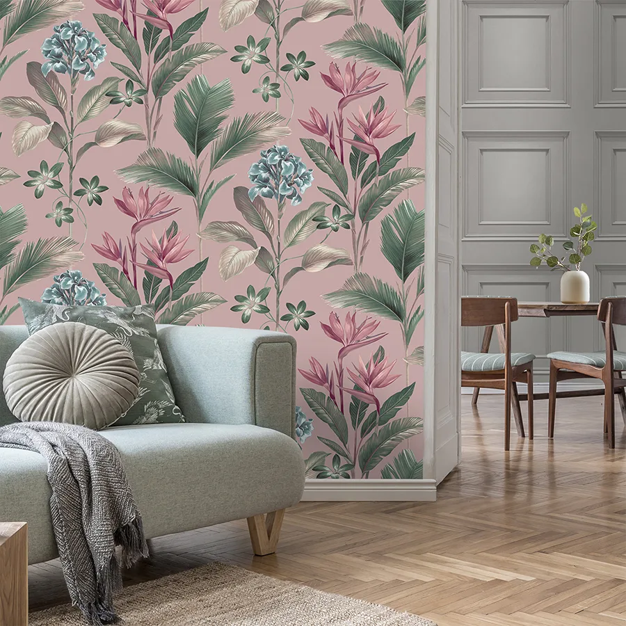 Belgravia Decor Oliana wallpaper, color Pink, SKU BG8485