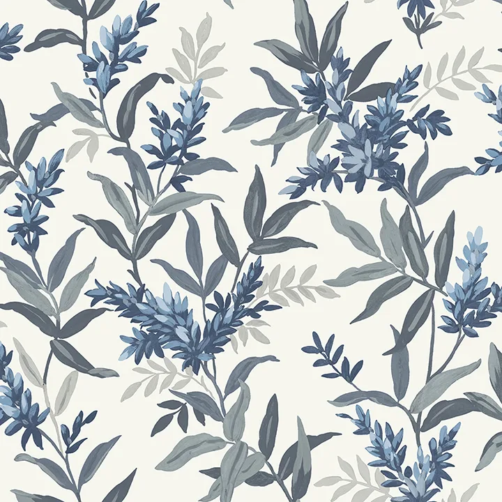 Belgravia Decor Olivia wallpaper, color Blue, SKU BG5905