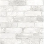 Brewster Adams wallpaper, color White, SKU 2767-22321