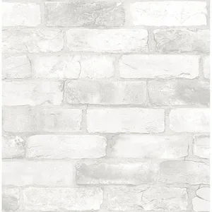 Brewster Adams wallpaper, color White, SKU 2767-22321