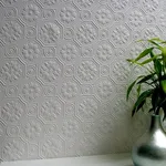 Brewster Spencer wallpaper, color White, SKU 437-RD0151