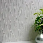 Brewster Caiger - White Wallpaper | Buy Online Brewster Caiger wallpaper, color White, SKU 437-RD4000