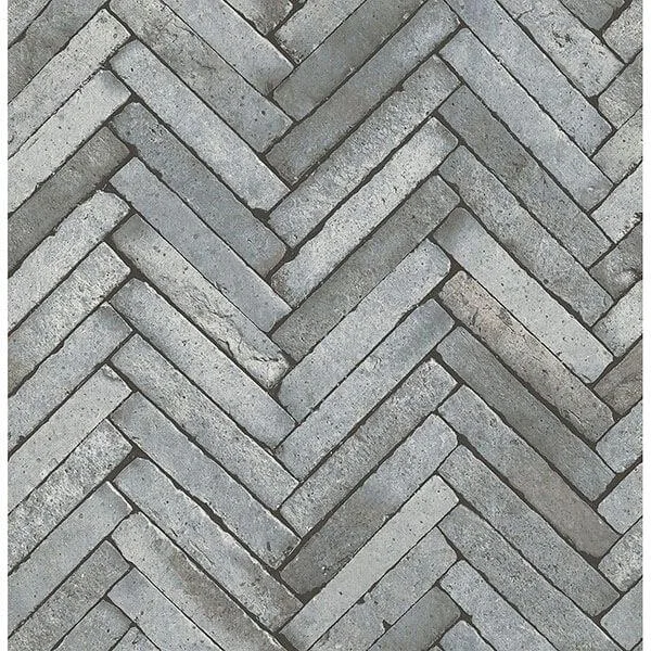 Brewster Arrow wallpaper, color Grey, SKU 2767-23758