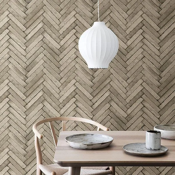 Brewster Arrow wallpaper, color Neutral, SKU 2767-23759