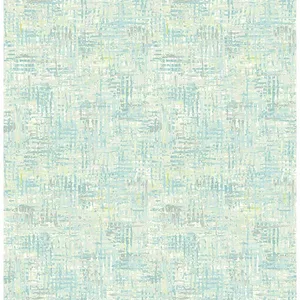 Brewster Avalon wallpaper, color Turquoise, SKU 2718-004030