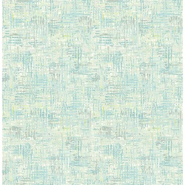 Brewster Avalon wallpaper, color Turquoise, SKU 2718-004030
