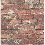 Brewster Loft - Red Wallpaper | Buy Online Brewster Loft wallpaper, color Red, SKU FD23287
