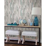 Brewster Barn Board - Grey Wallpaper | Buy Online Brewster Barn Board wallpaper, color Grey, SKU FD23273