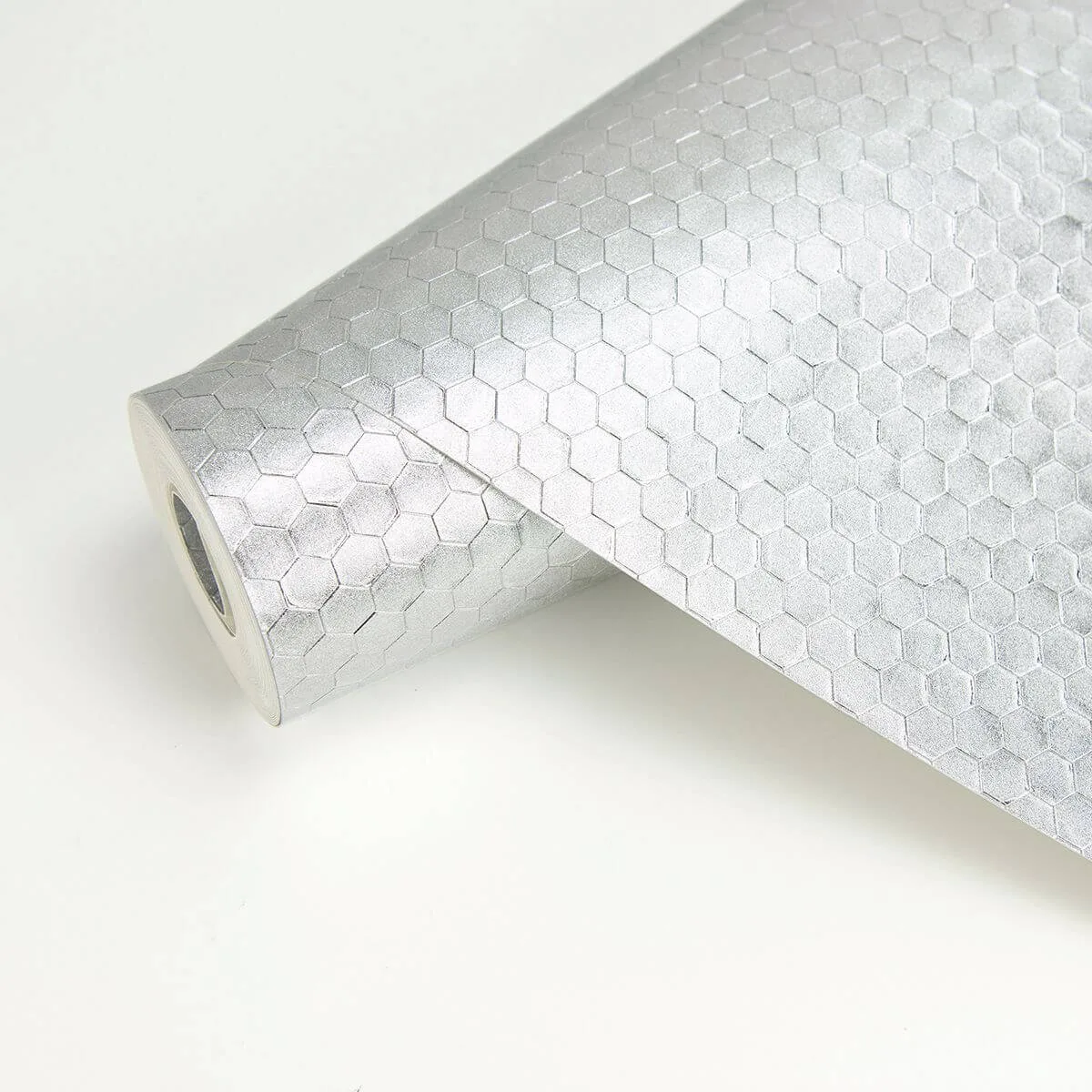 Brewster Carbon wallpaper, color Silver, SKU 2927-42485