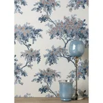 Brewster Ashdown wallpaper, color Dark Blue, SKU M1672
