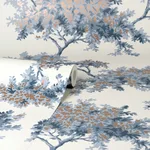 Brewster Ashdown wallpaper, color Dark Blue, SKU M1672