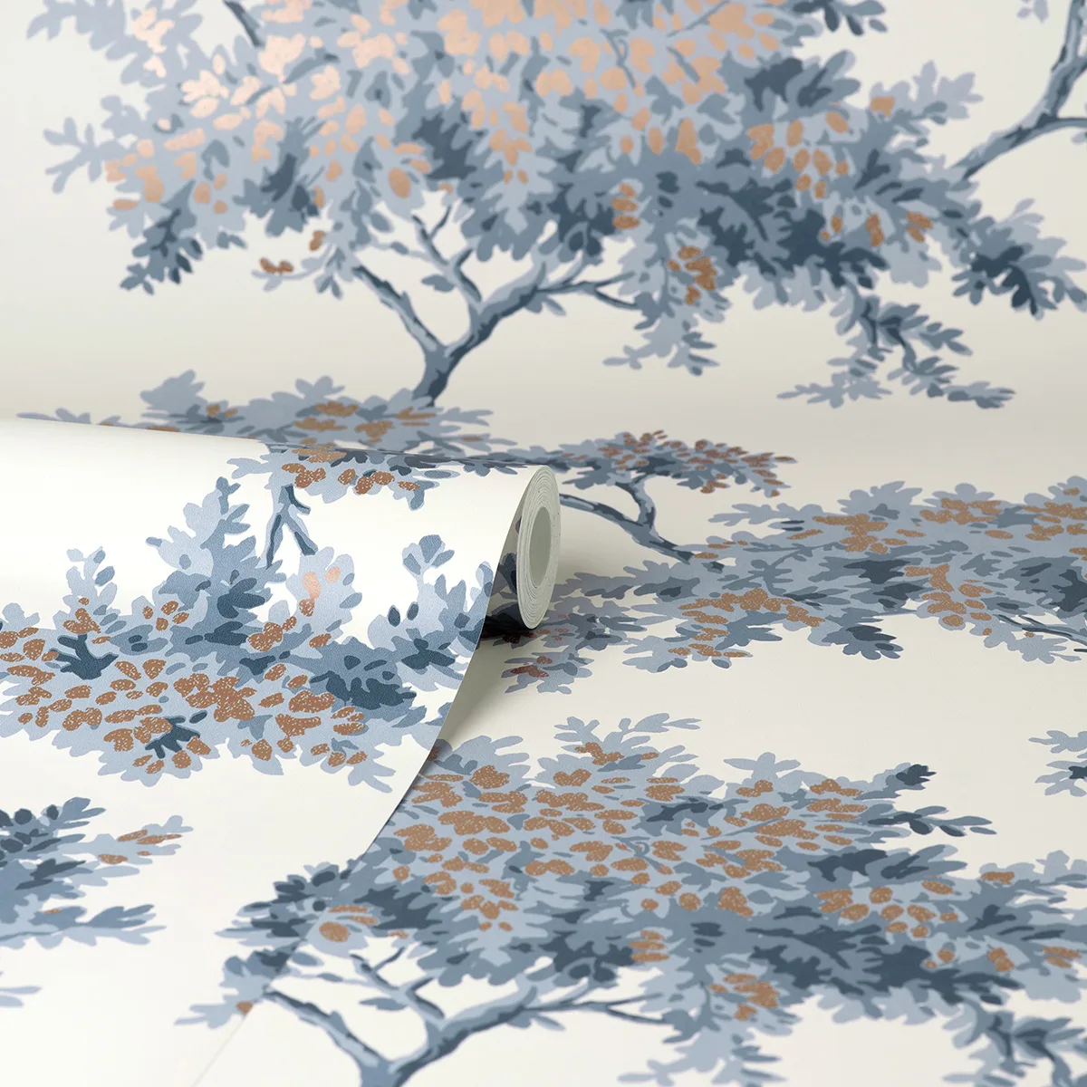 Brewster Ashdown wallpaper, color Dark Blue, SKU M1672