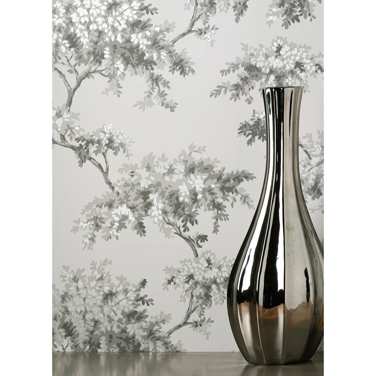 Brewster Ashdown - Grey Wallpaper | Buy Online Brewster Ashdown wallpaper, color Grey, SKU M1671