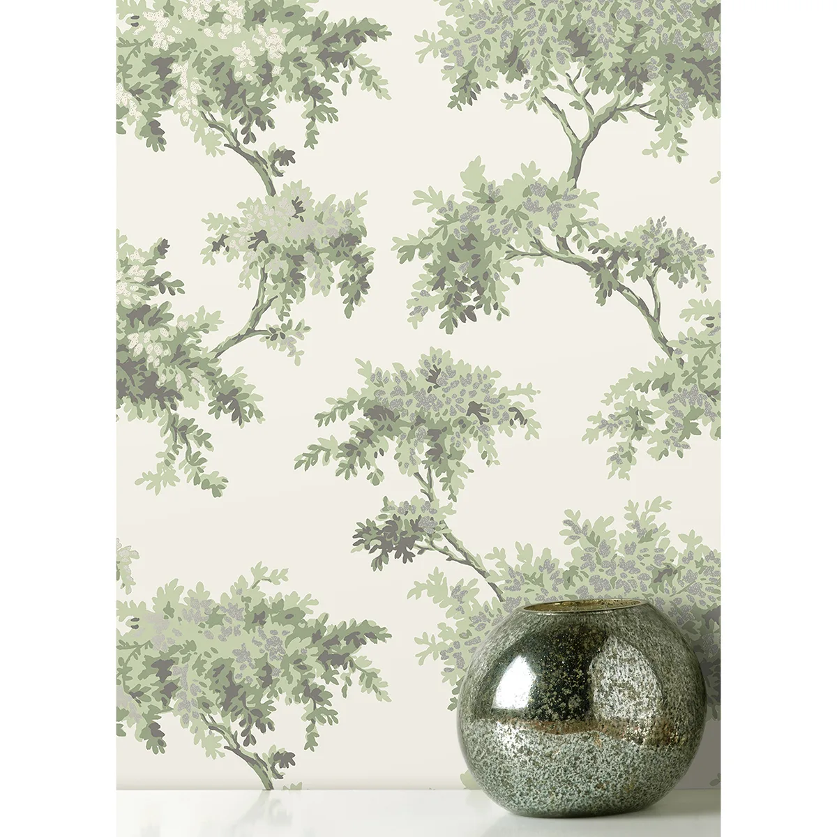 Brewster Ashdown - Sage Wallpaper | Buy Online Brewster Ashdown wallpaper, color Sage, SKU M1674