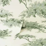 Brewster Ashdown - Sage Wallpaper | Buy Online Brewster Ashdown wallpaper, color Sage, SKU M1674
