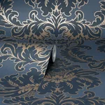Brewster Windsor - Blue Wallpaper | Buy Online Brewster Windsor wallpaper, color Blue, SKU M1704