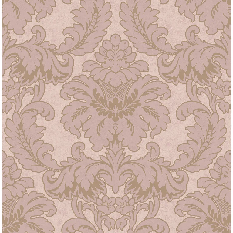 Brewster Windsor wallpaper, color Pink, SKU M1706