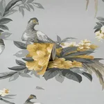 Brewster Golden Pheasant - Grey Wallpaper | Buy Online Brewster Golden Pheasant wallpaper, color Grey, SKU M1662