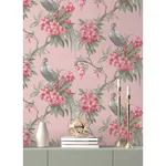 Brewster Golden - Pink Wallpaper | Buy Online Brewster Golden wallpaper, color Pink, SKU M1665