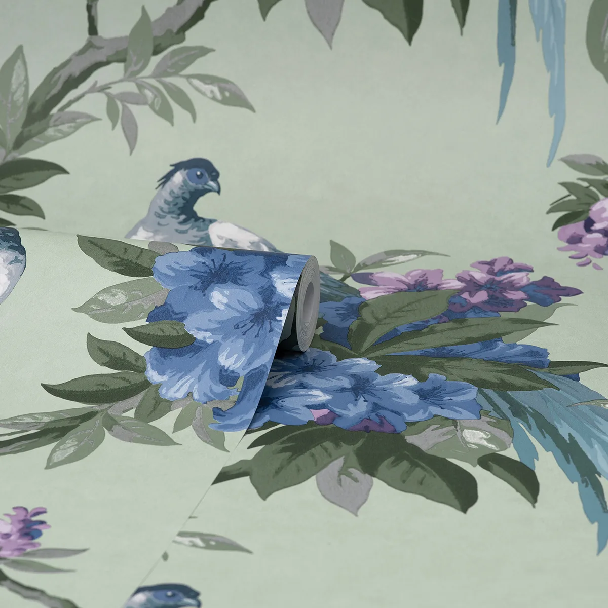 Brewster Golden - Sage Wallpaper | Buy Online Brewster Golden wallpaper, color Sage, SKU M1660