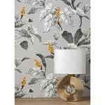 Brewster Meridian Parade wallpaper, color Grey, SKU M1691