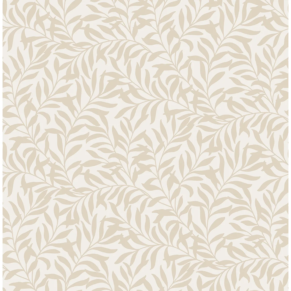 Brewster Salix wallpaper, color Beige, SKU M1668