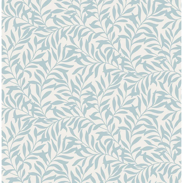 Brewster Salix wallpaper, color Light Blue, SKU M1669