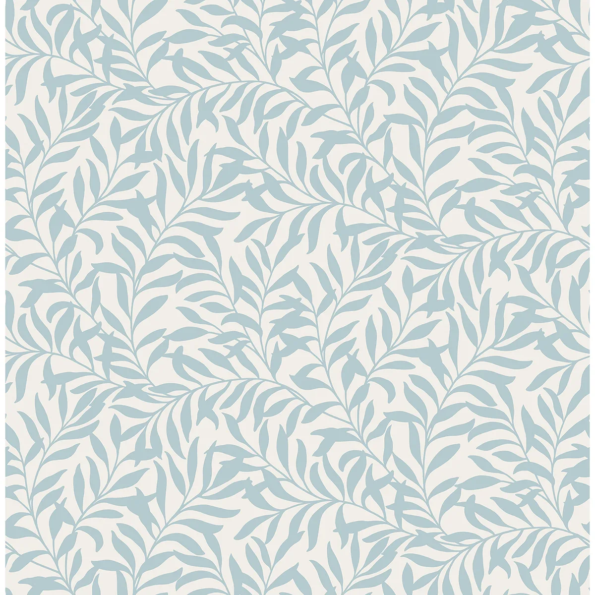 Brewster Salix wallpaper, color Light Blue, SKU M1669