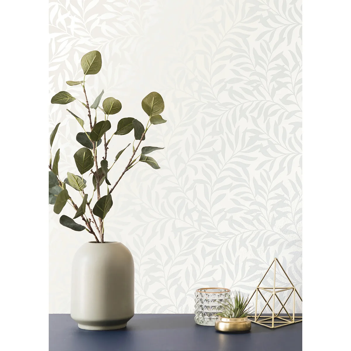 Brewster Salix - Silver Wallpaper | Buy Online Brewster Salix wallpaper, color Silver, SKU M1666