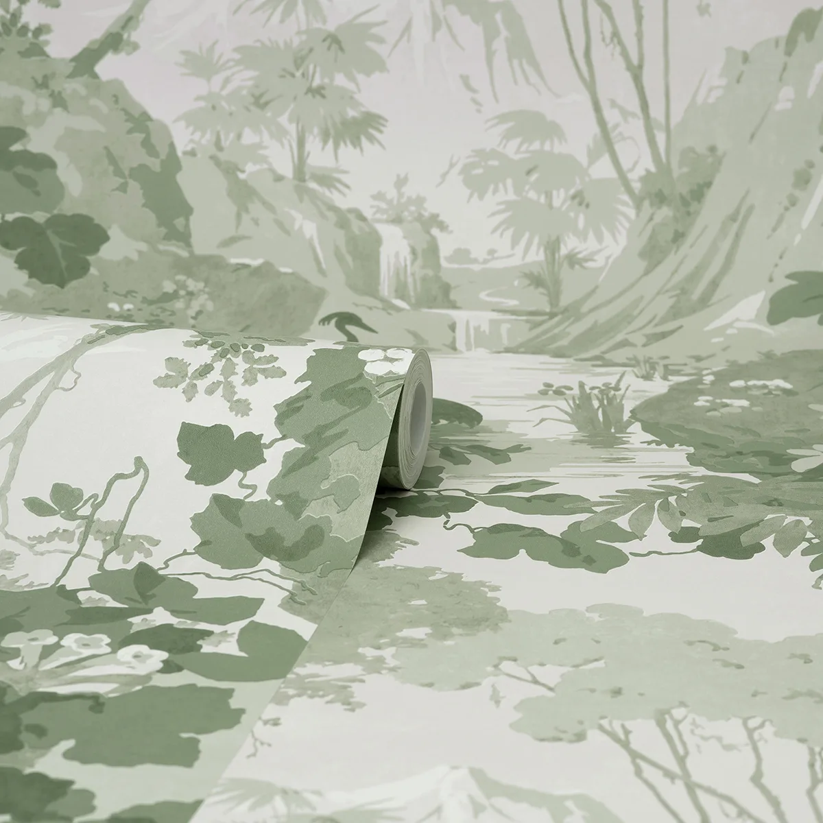 Brewster Eden wallpaper, color Sage, SKU M1679