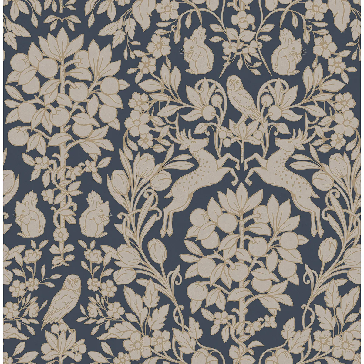Brewster Richmond wallpaper, color Blue, SKU M1684
