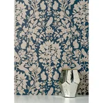 Brewster Richmond - Blue Wallpaper | Buy Online Brewster Richmond wallpaper, color Blue, SKU M1684