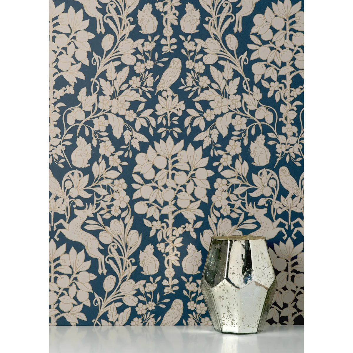 Brewster Richmond - Blue Wallpaper | Buy Online Brewster Richmond wallpaper, color Blue, SKU M1684