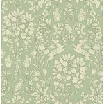 Brewster Richmond - Sage Wallpaper | Buy Online Brewster Richmond wallpaper, color Sage, SKU M1688