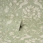 Brewster Richmond - Sage Wallpaper | Buy Online Brewster Richmond wallpaper, color Sage, SKU M1688