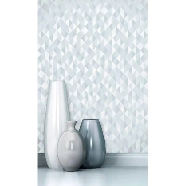 Brewster Ethan wallpaper, color Silver, SKU 2704-20933