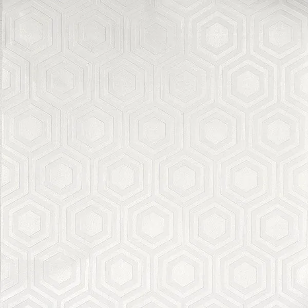 Brewster Hive wallpaper, color White, SKU RD5671