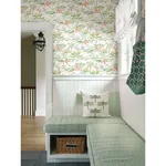 Brewster Ibis wallpaper, color Green, SKU 2766-12071