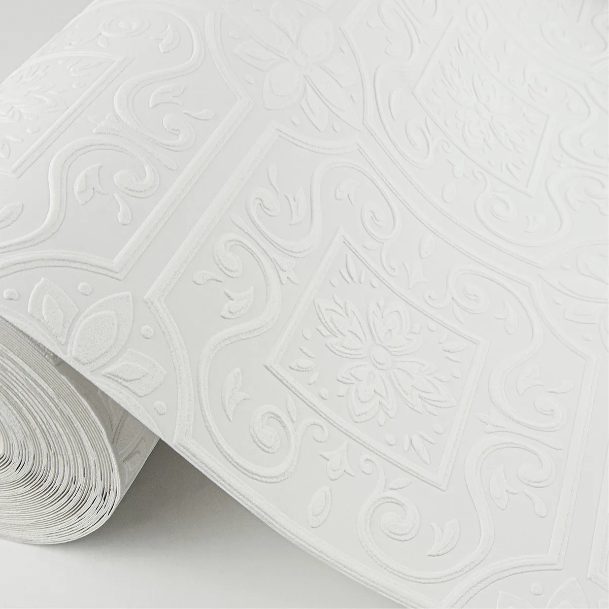 Brewster Ibold - White Wallpaper | Buy Online Brewster Ibold wallpaper, color White, SKU 4000-59001