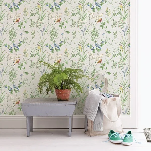 Brewster Imperial Garden wallpaper, color Green, SKU 2904-24173