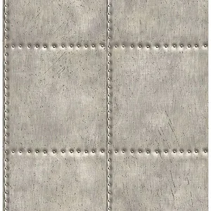 Brewster Indium wallpaper, color Silver, SKU 2767-22343