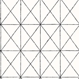 Brewster Intersection wallpaper, color Black, SKU 2904-78003