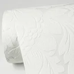 Brewster Jan - White Wallpaper | Buy Online Brewster Jan wallpaper, color White, SKU 4000-95135-1