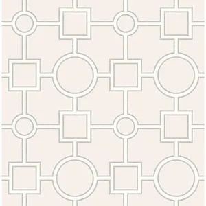 Brewster Matrix wallpaper, color Light Grey, SKU 2704-21809
