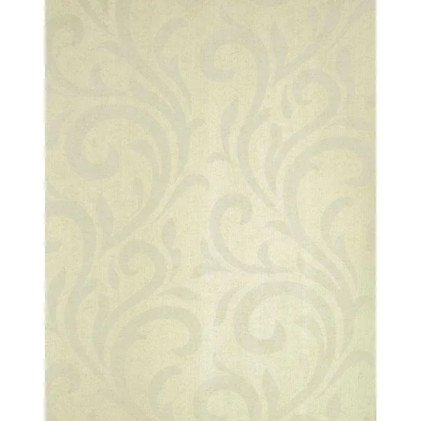 Brewster Damask wallpaper, color Green, SKU 2686-54171
