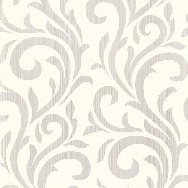 Brewster Damask wallpaper, color Sage, SKU 2686-96549